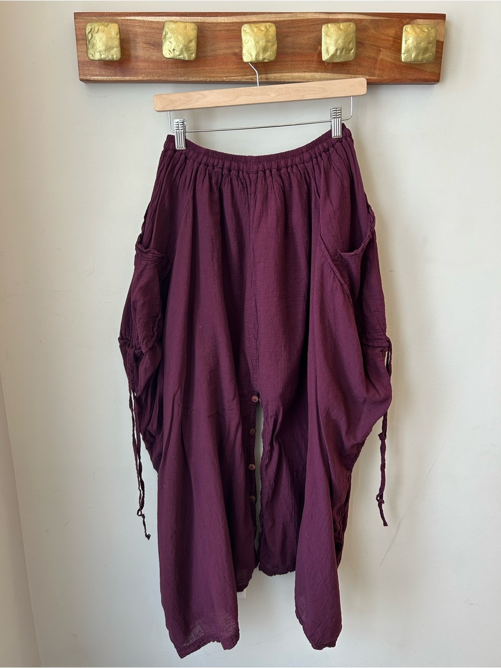 Boho Fairycore Cotton Harem Pants Festival Lagenlook Nepal - 100% cotton